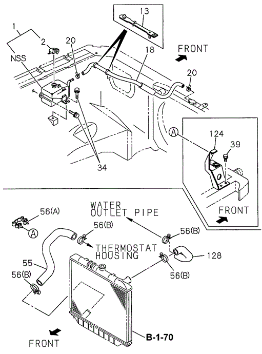 Radiator Hose for 1997 Acura SLX #0