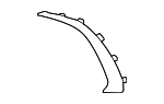 1678850710 - Body: Trim Molding for Mercedes-Benz Image