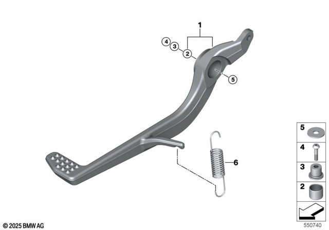 35217721100 - Pedals: Bushing -  for BMW-Motorrad Image