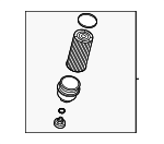 11428570590 - Cooling System: Filter Element for Mini Image image