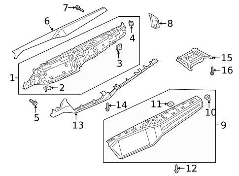 Instrument Panel for 2023 Audi S6 #2