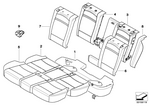52206973278 - : Seat Cover Leather for BMW Image