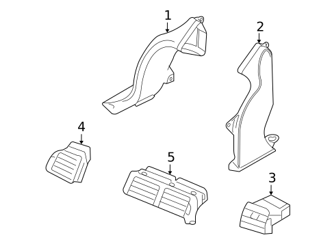 Ducts for 2009 Jaguar XK #0