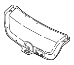 81750F2000TRY - Body: Trunk Lid Trim for Hyundai Image