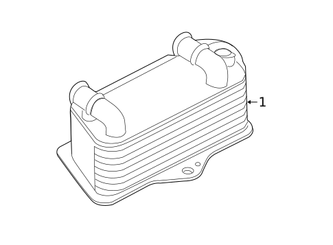 Trans Oil Cooler for 2016 Audi TT Quattro #0