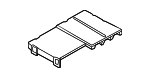 61145A097D8 - Electrical: Cover for BMW Image
