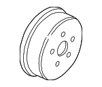 88957254 - Brakes: Drum for Buick: Century, Electra, LeSabre, Park Avenue, Regal | Cadillac: 60 Special, DeVille, Fleetwood | Chevrolet: Celebrity, Classic, Lumina, Lumina APV, Malibu, Monte Carlo | Oldsmobile: 88, 98, Alero, Cutlass, Cutlass Ciera, Cutlass Cruiser, Cutlass Supreme, Delta 88, Intrigue, LSS, Regency, Silhouette | Pontiac: 6000, Bonneville, Grand Am, Grand Prix, Trans Sport Image