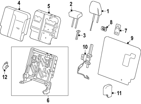 Third Row Seats for 2024 Chevrolet Traverse #0