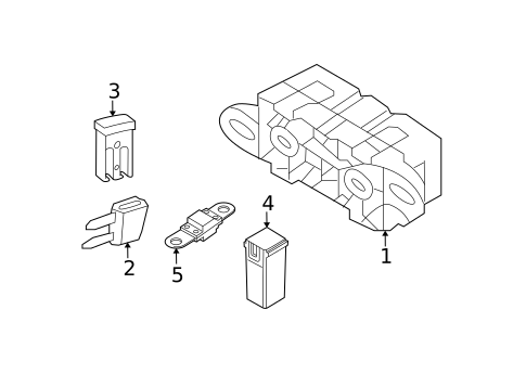 Fuse & Relay for 2023 Land Rover Discovery #1