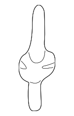 9XB0304301 - Body: Bumper Fastener for Mazda: B2300, B2500, B3000, B4000, Tribute Image