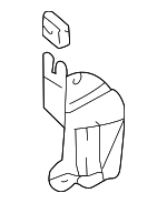 5722026000 - Steering: Power Steering Reservoir Mount Bracket for Hyundai Image