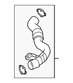R1MZ6F073C - Cooling System: Outlet Tube for Ford: Explorer, Police Interceptor Utility | Lincoln: Aviator Image