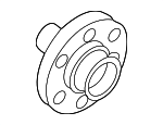 4A0407615G - Brakes: Hub for Volkswagen: Passat Image