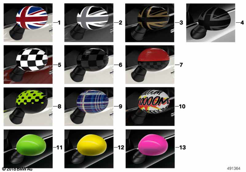 Exterior Trim Components for 2017 Mini Cooper SE ALL4 #0