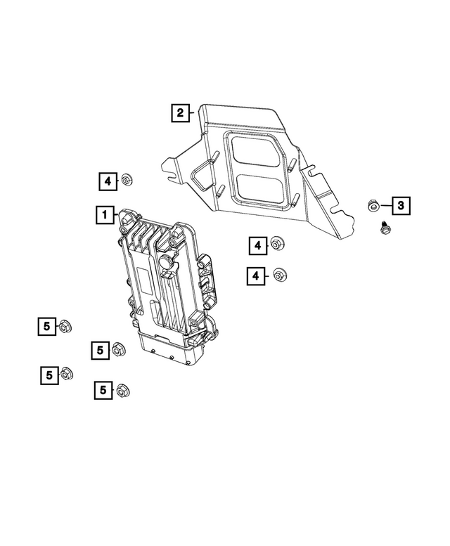 68591453AC - Electrical: Awd Driveline Module for Mopar Image image