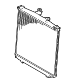 164000P540 - Cooling System: Radiator for Toyota Image image