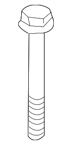 33326760344 - Suspension: Suspension Cross-member Bolt for BMW: 525i, 525xi, 528i, 528i xDrive, 528xi, 530i, 530xi, 535i, 535i xDrive, 535xi, 545i, 550i, 645Ci, 650i, 745i, 745Li, 750i, 750Li, 760i, 760Li, Alpina B7, M5, M6, X5, Z8 Image