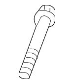 33306760393 - Suspension: Lower Control Arm Bolt for BMW: 525i, 525xi, 528i, 528i xDrive, 528xi, 530i, 530xi, 535i, 535i xDrive, 535xi, 545i, 550i, 645Ci, 650i, M5, M6 Image