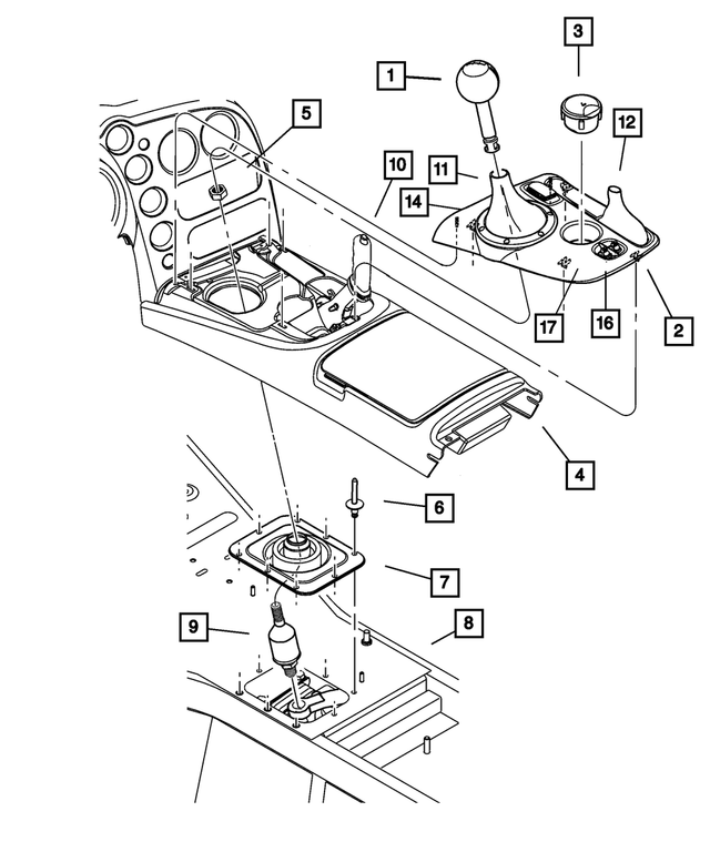 124934 - Manual Transmission 6 Speed: Hex Jam Nut for Mopar Image