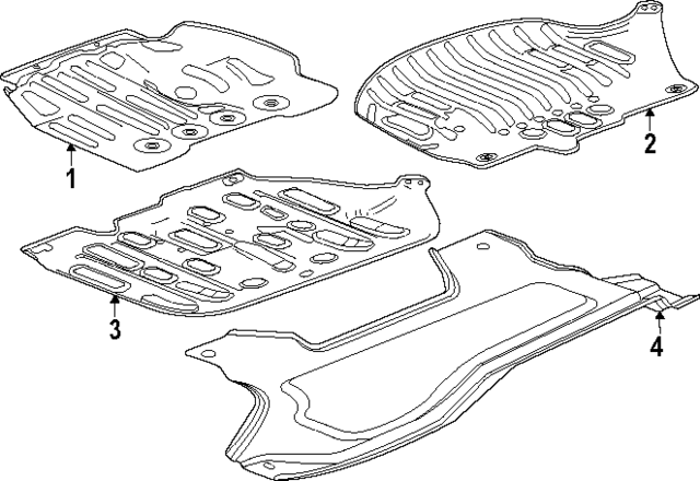 86513097 - : Part# 86513097 F Shield for Chevrolet: Silverado 2500 HD | GMC: Sierra 2500 HD Image