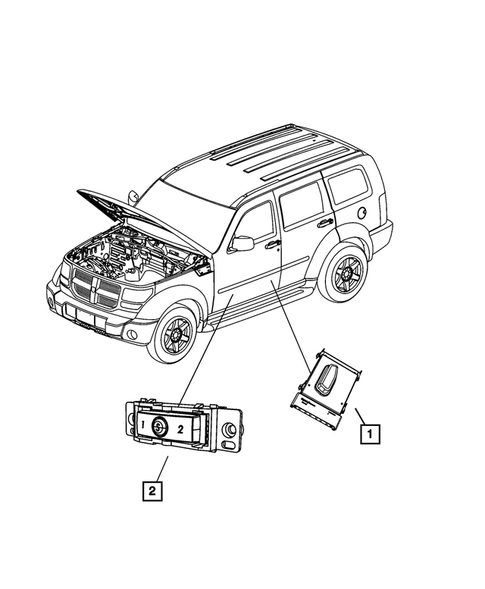Switches for 2009 Jeep Liberty #3