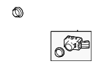 893410E040C0 - Body: Park Sensor for Lexus Image