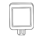 882B10E011 - Body: Radar Sensor for Lexus: TX350, TX500h, TX550h+ Image