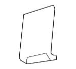 4N0864515 - Body: Trunk Side Trim Cover for Audi: A8 Quattro, S8 Image