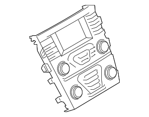 HS7Z18842FD - : Bezel for Ford: Fusion Image