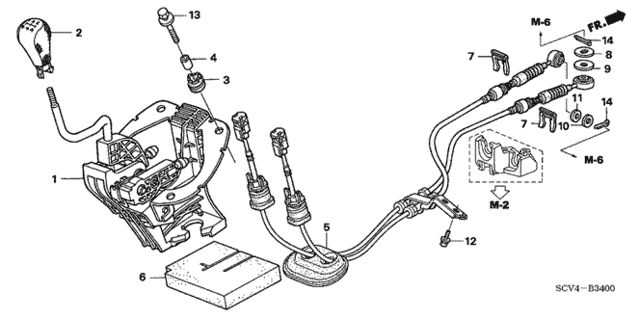 Shift Lever for 2004 Honda Element #0