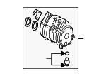 38810RJAA03 - HVAC: Compressor for Acura: RL Image