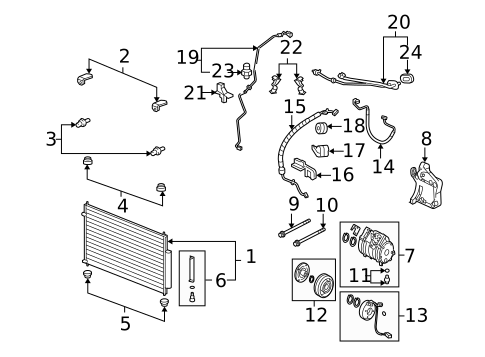 Switches & Sensors for 2006 Acura RL #0