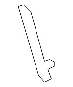 866712L300 - Body: Outer Bracket for Hyundai Image