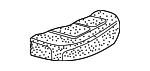 3B9885375R - Body: Seat Cushion Pad for Volkswagen: Passat Image