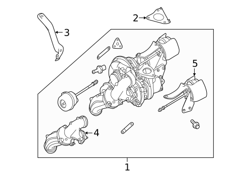 Turbocharger & Components for 2014 Mercedes-Benz Sprinter 2500 #0