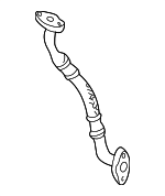 6A145735AA - Engine: Return Line for Volkswagen Image