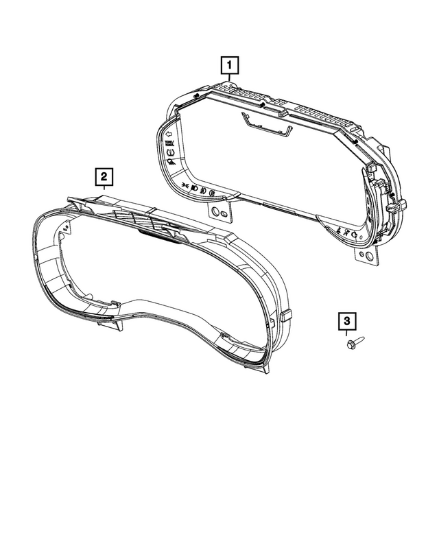68740417AB - Electrical: Instrument Panel Cluster for Mopar Image image