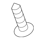 MF453017 - : Rocker Molding Screw for Mitsubishi: Eclipse Cross, Lancer, Mirage, Montero Sport, Outlander, Outlander PHEV, Outlander Sport Image