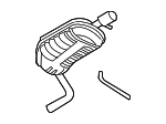 8E0253609HF - Exhaust: Resonator for Audi: A4, A4 Quattro Image