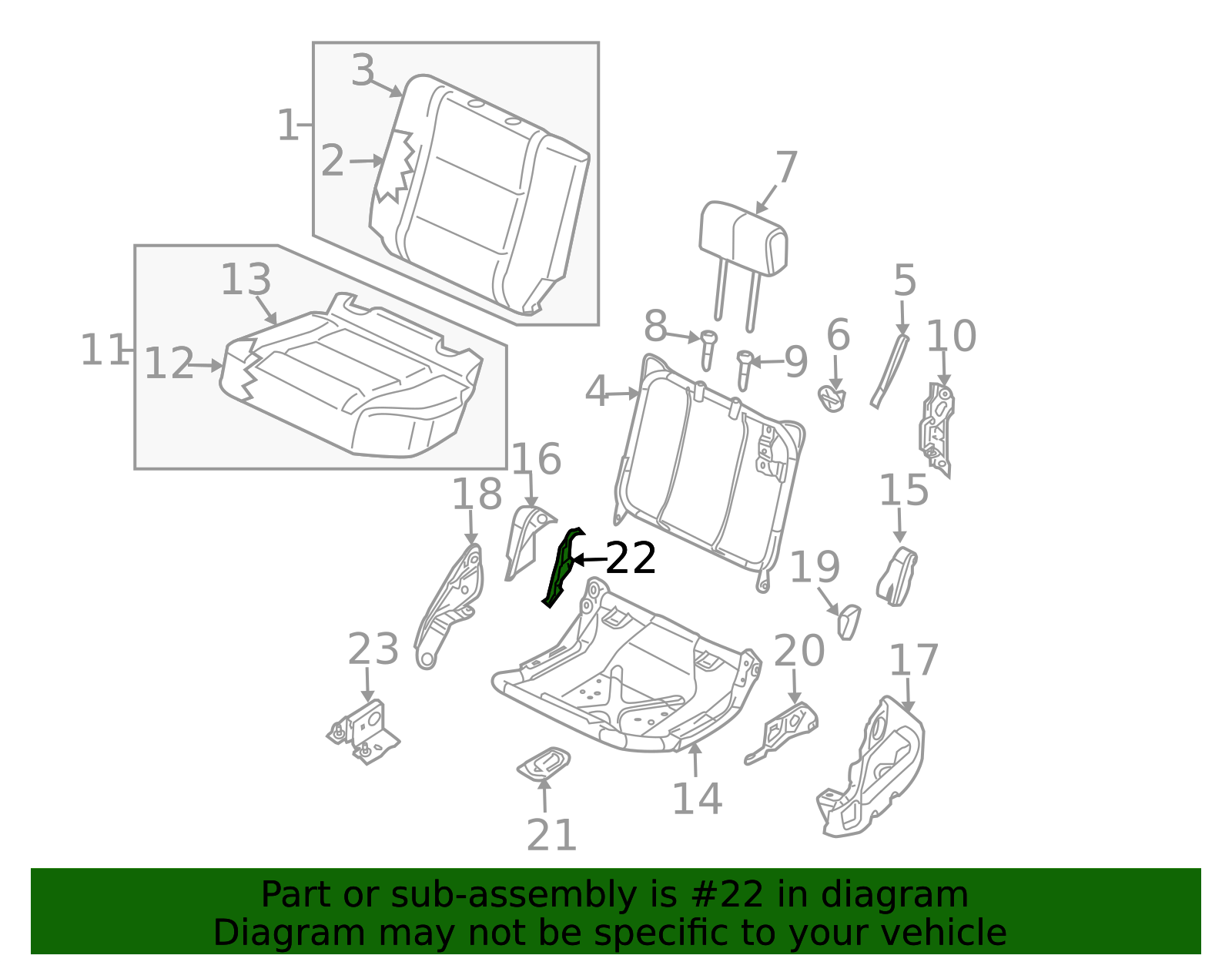 88345 R0000 2008-2015 Nissan TITAN Seat Trim Panel 88345-ZR00A | OEM Parts Online