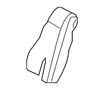 88377ZR00B - Body: Hinge Cover for Nissan: TITAN Image