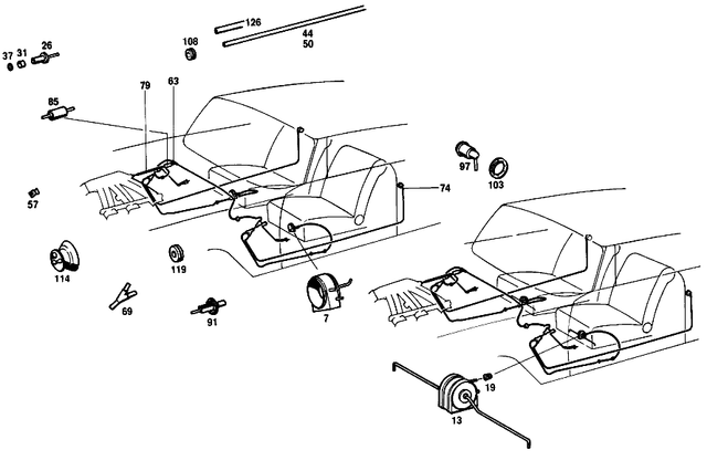 1118005575 - : Element for Mercedes-Benz Image