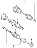 4324728010 - : Deflector for Toyota: Previa Image