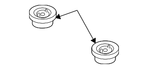1K0599437A - Suspension: Front Mount for Audi Image
