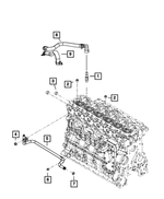 68005253AA - Air Conditioners and Heaters: Connector for Mopar Image