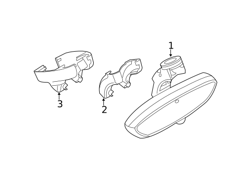 Inside Mirrors for 2013 BMW 135is #1