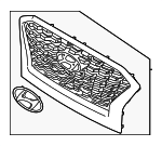 86350S8BA0 - : Grille for Hyundai Image