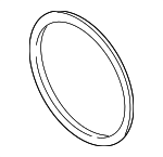 12317507808 - Electrical: Alternator Gasket for BMW: 550i, 645Ci, 650i, 745i, 745Li, 750i, 750Li, Alpina B7, X5 Image