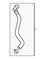 ML3Z8260H - Cooling System: Radiator Coolant Hose for Ford Image