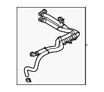 ML3Z8B081D - : Water Hose Assembly for Ford: F-150 Image